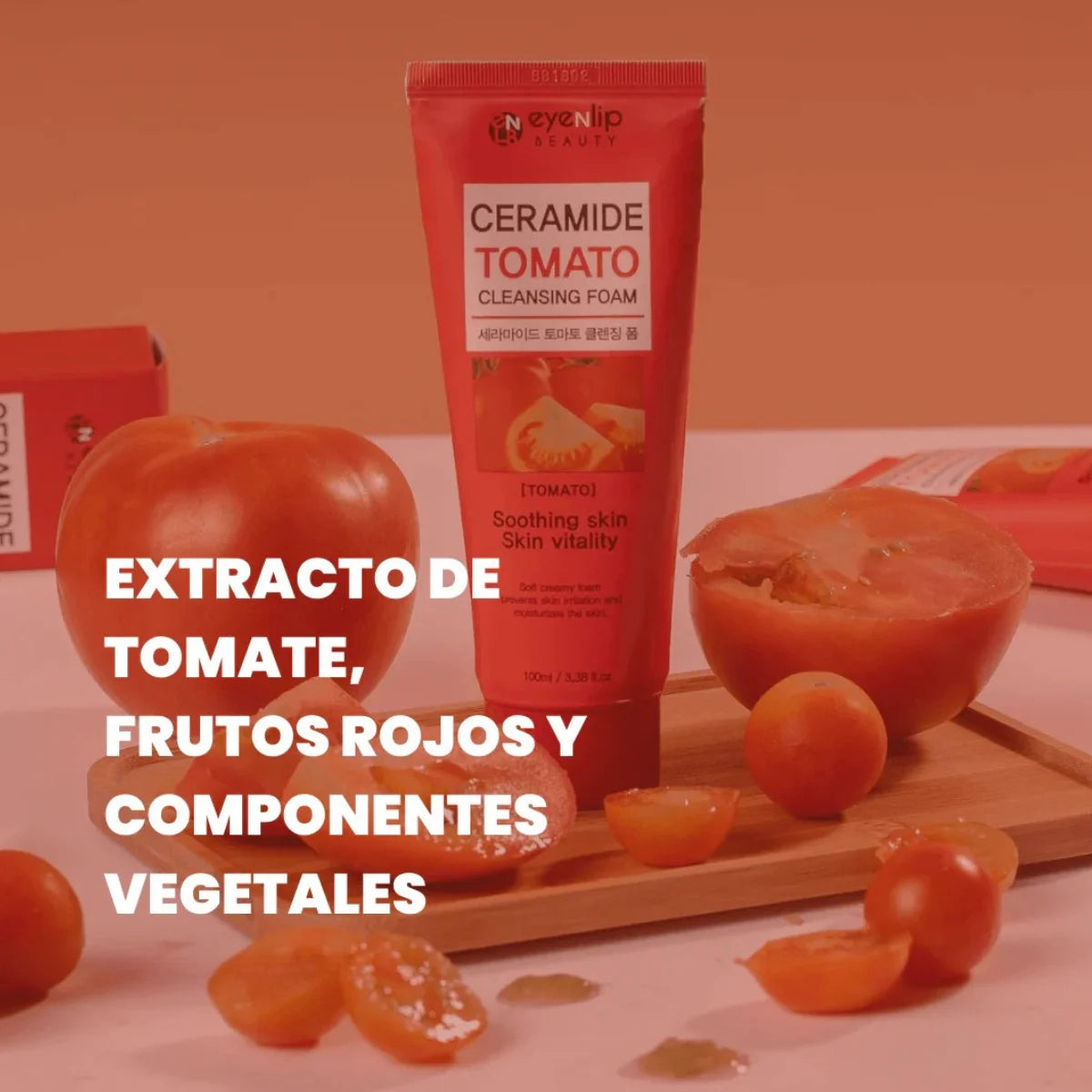 Eyenlip Ceramide Tomato Cleansing Foam