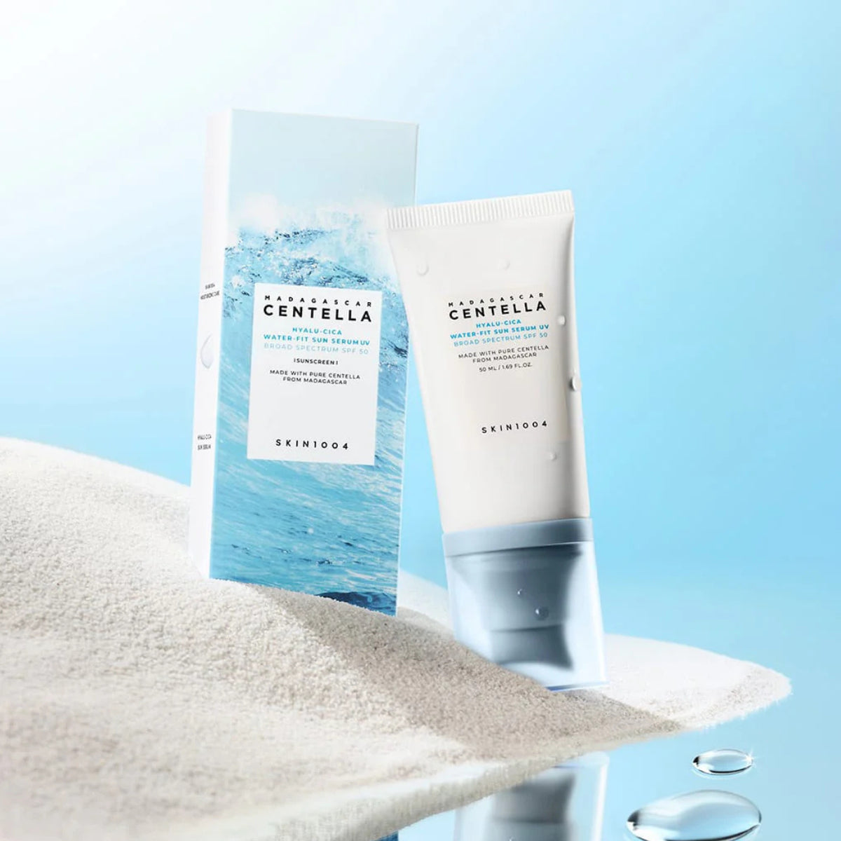 Skin1004 Madagascar Centella Hyalu-Cica Water-Fit Sun Serum