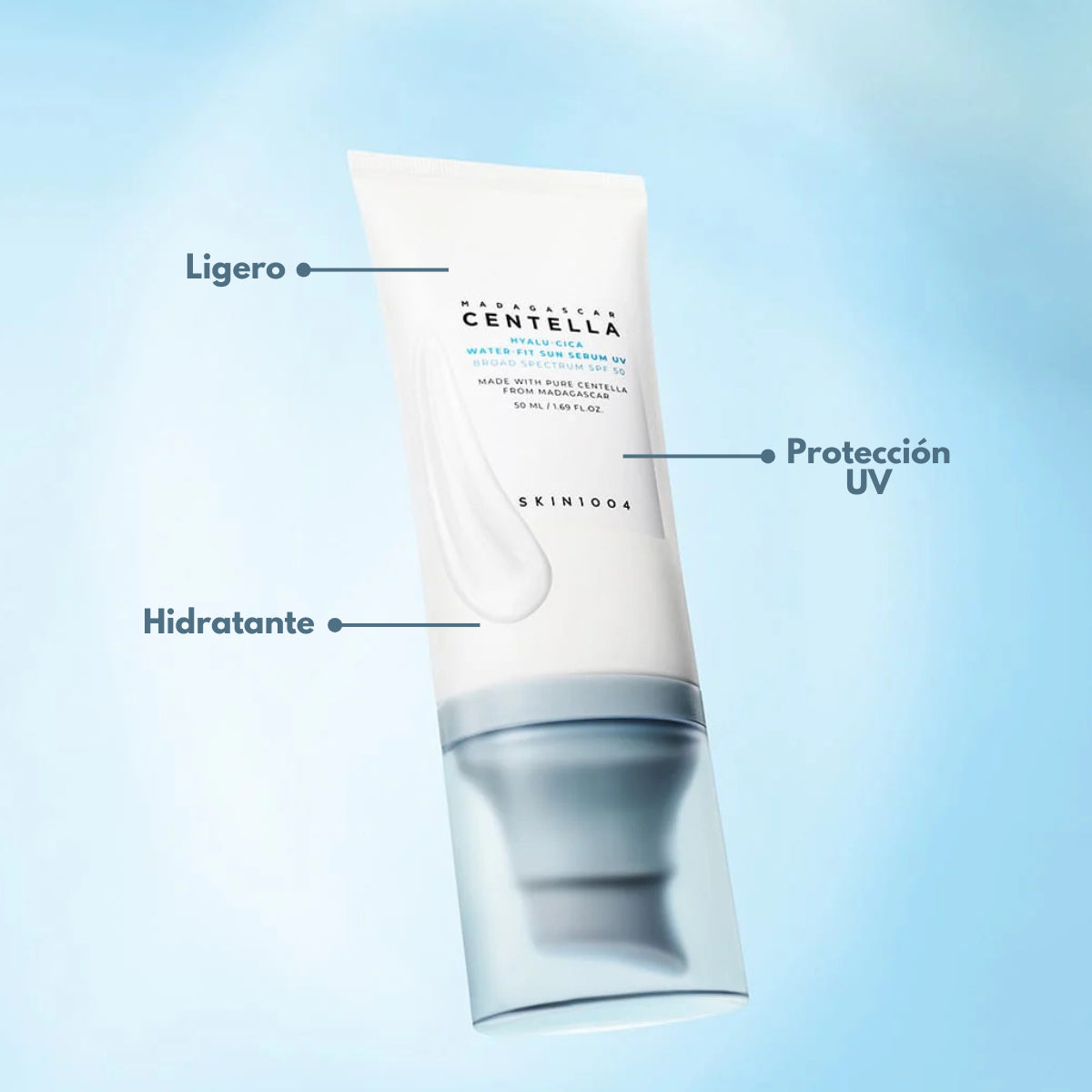 Skin1004 Madagascar Centella Hyalu-Cica Water-Fit Sun Serum